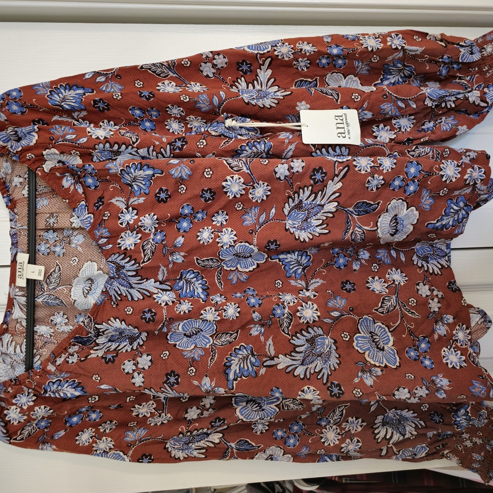 Floral Long Sleeve Blouse